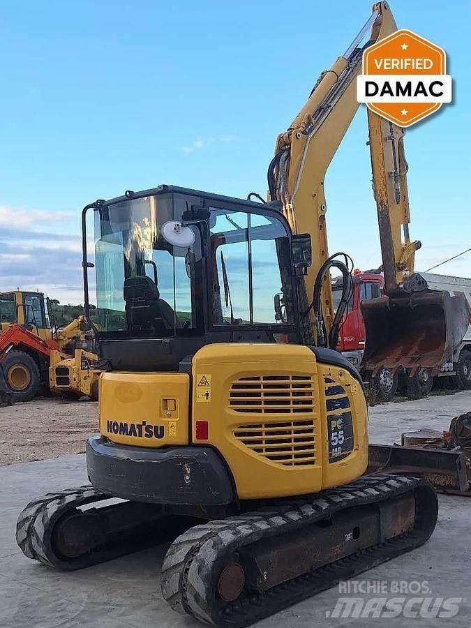 Komatsu PC55 Mini excavators < 7t