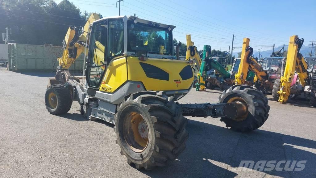Menzi Muck M535 Wheeled excavators