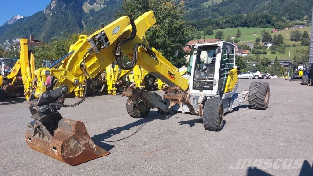 Menzi Muck M535 Wheeled excavators