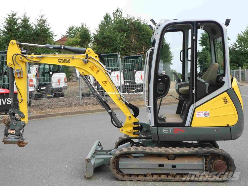 Wacker Neuson ET 24 Mini excavators < 7t