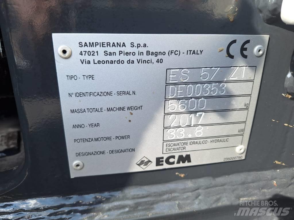 ECM ES 57 ZT Mini excavators < 7t