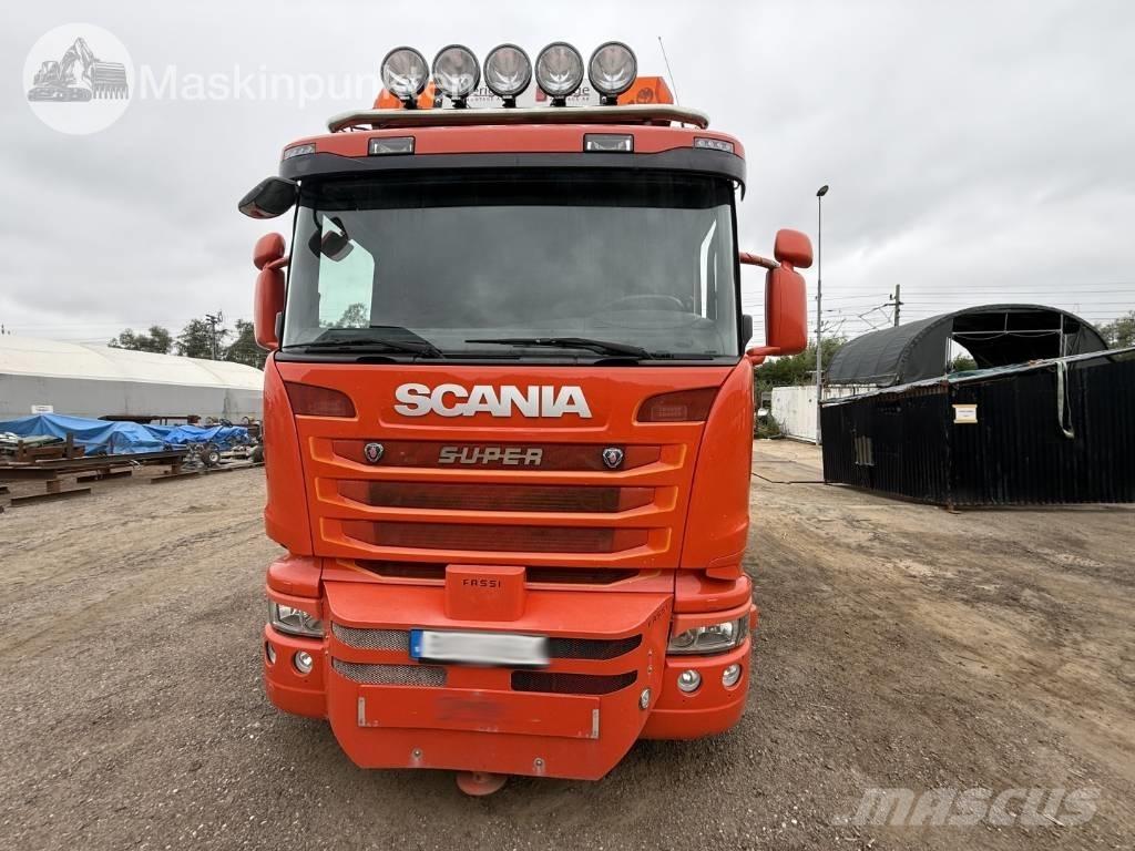 Scania R 450 bodbil Crane trucks