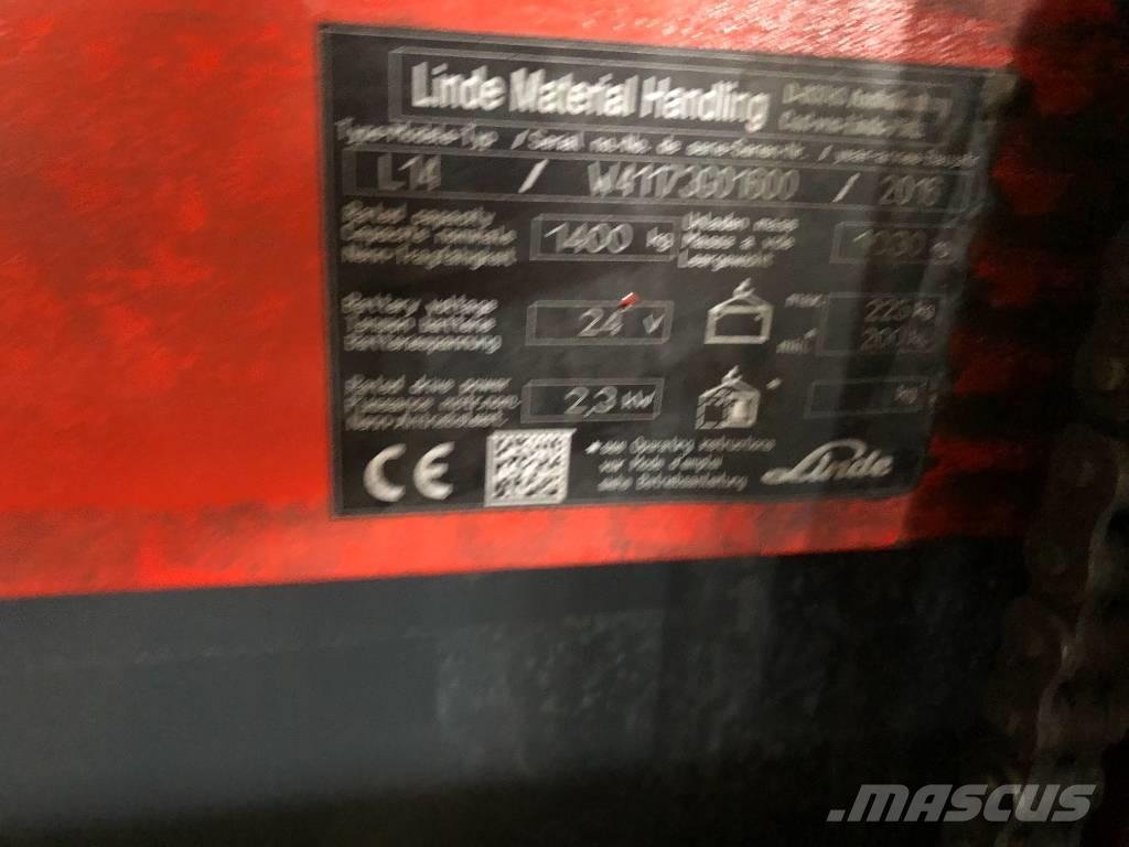 Linde H 16 T-01 LPG trucks