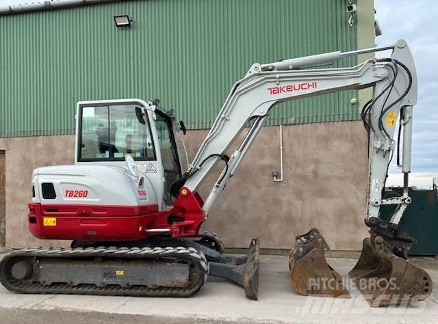 Takeuchi TB 260 Mini excavators < 7t