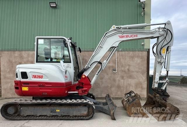 Takeuchi TB 260 Mini excavators < 7t