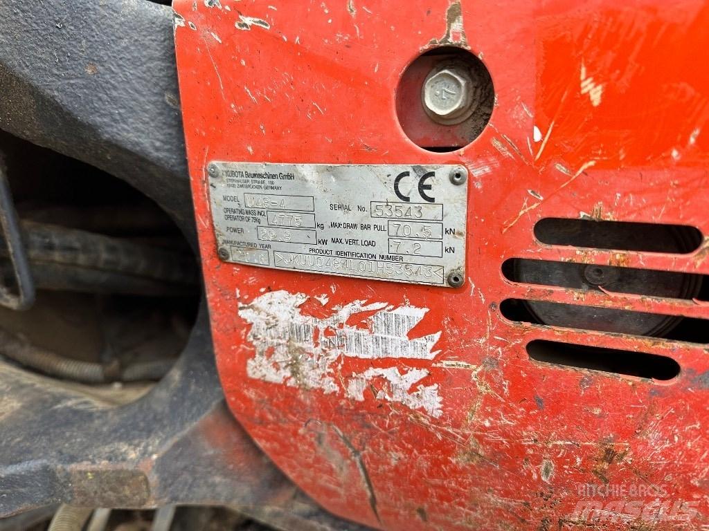 Kubota KX 048-4 Mini excavators < 7t