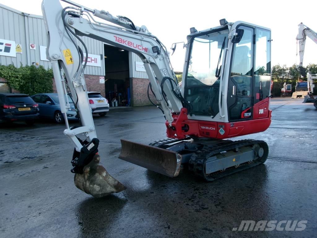 Takeuchi TB 230 Mini excavators < 7t