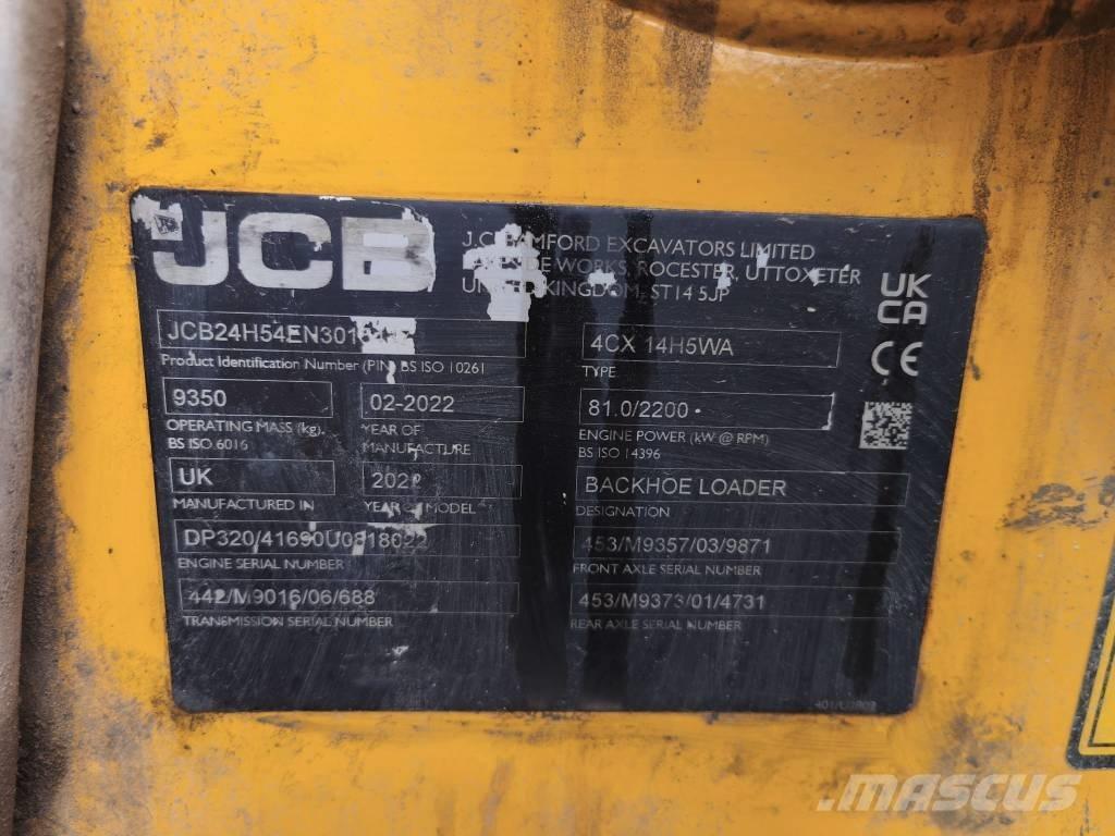 JCB 4 CX PRO AEC TLB's