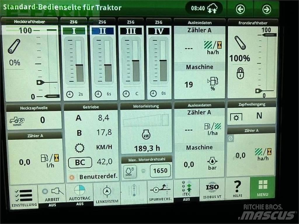 John Deere 6r 215 Tractors