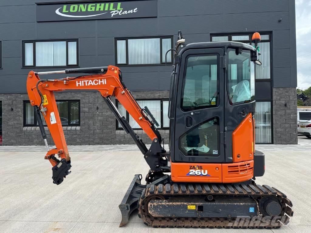 Hitachi ZX 26 U-6CLR Mini excavators < 7t