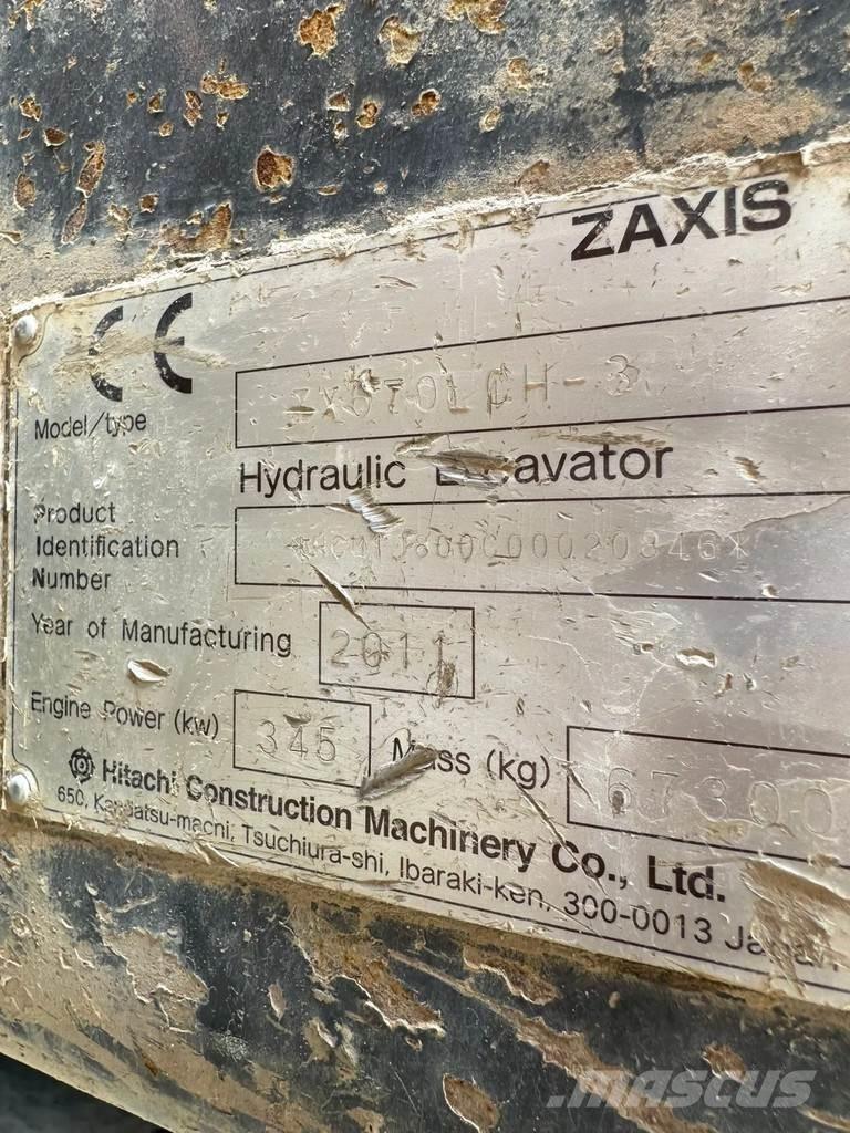 Hitachi ZX670CH-3 Crawler excavators