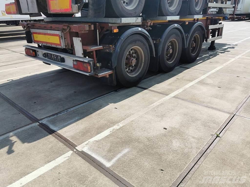 LAG KIP Containerframe/Skiploader semi-trailers