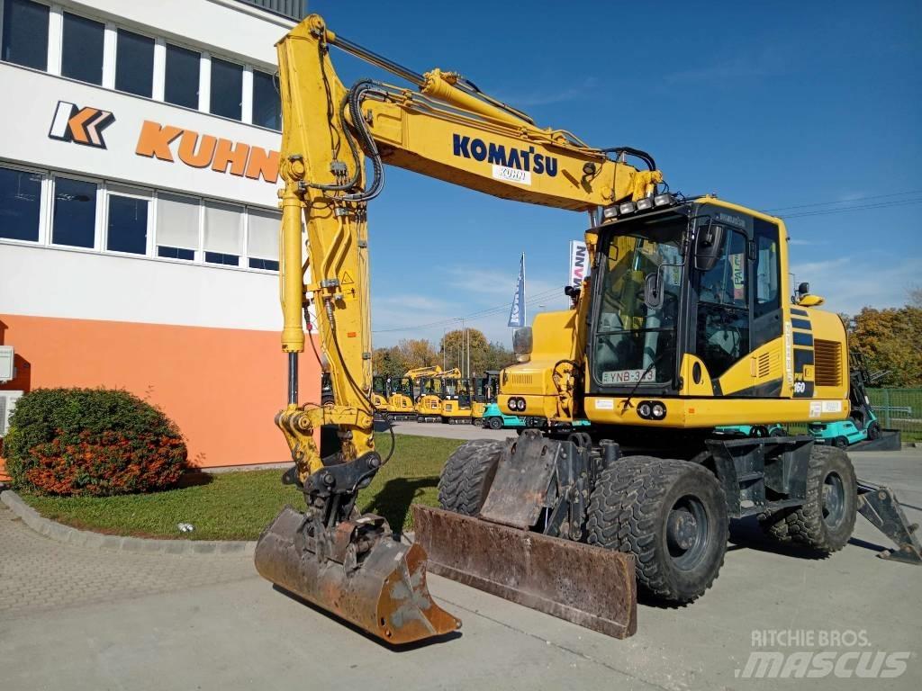Komatsu PW 160-11 Wheeled excavators