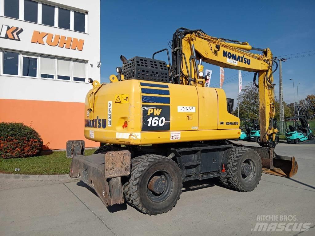 Komatsu PW 160-11 Wheeled excavators