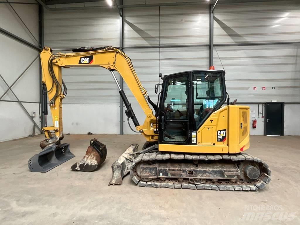CAT 308  CR Midi excavators  7t - 12t