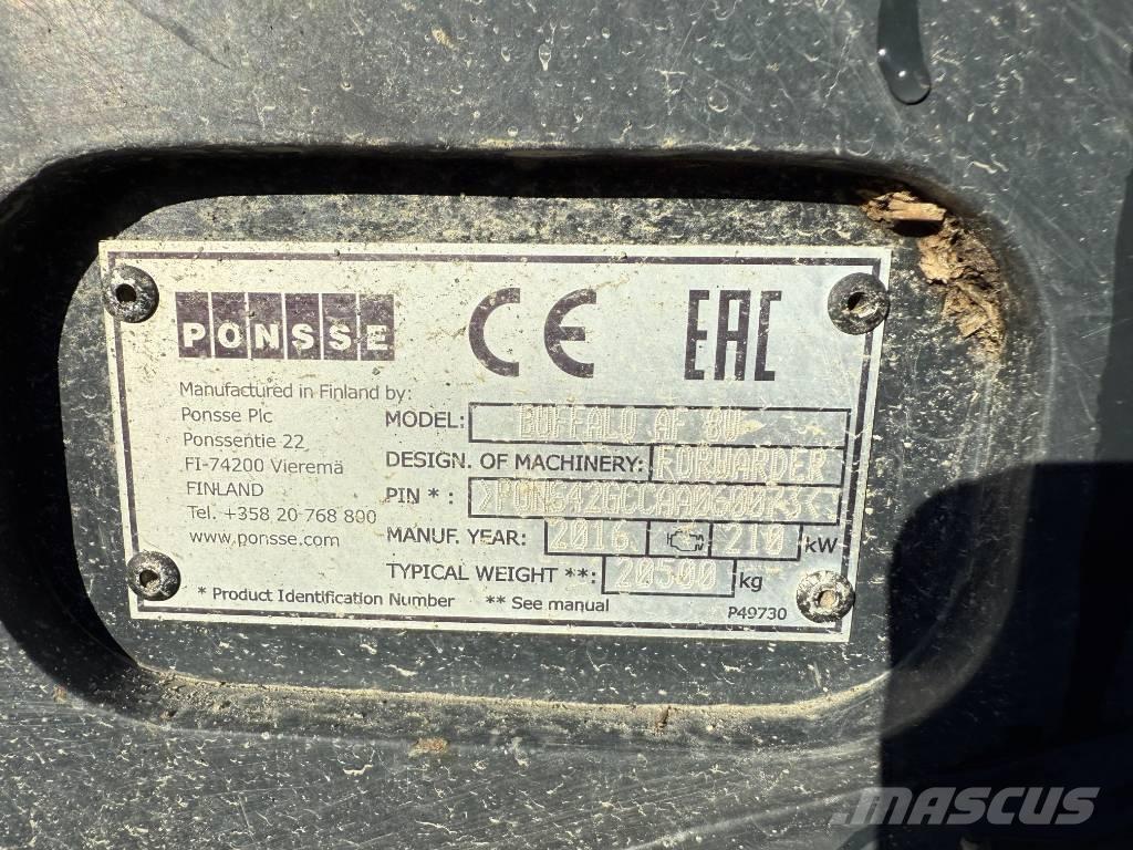 Ponsse Buffalo AF Forwarders