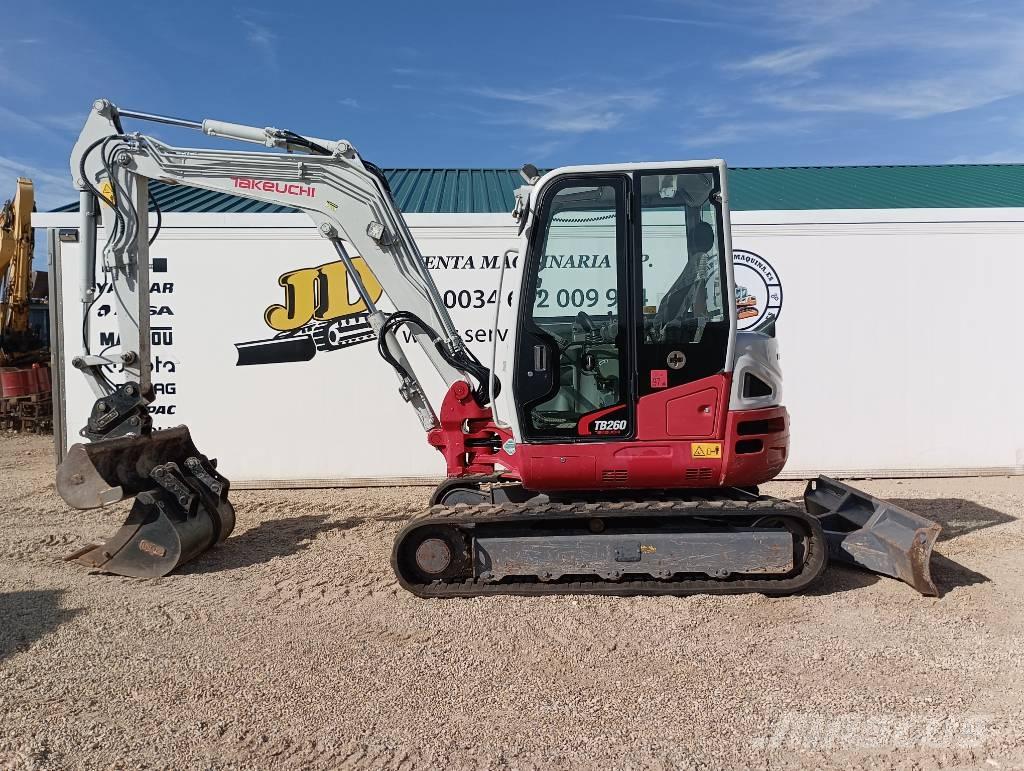 Takeuchi TB 260 Mini excavators < 7t