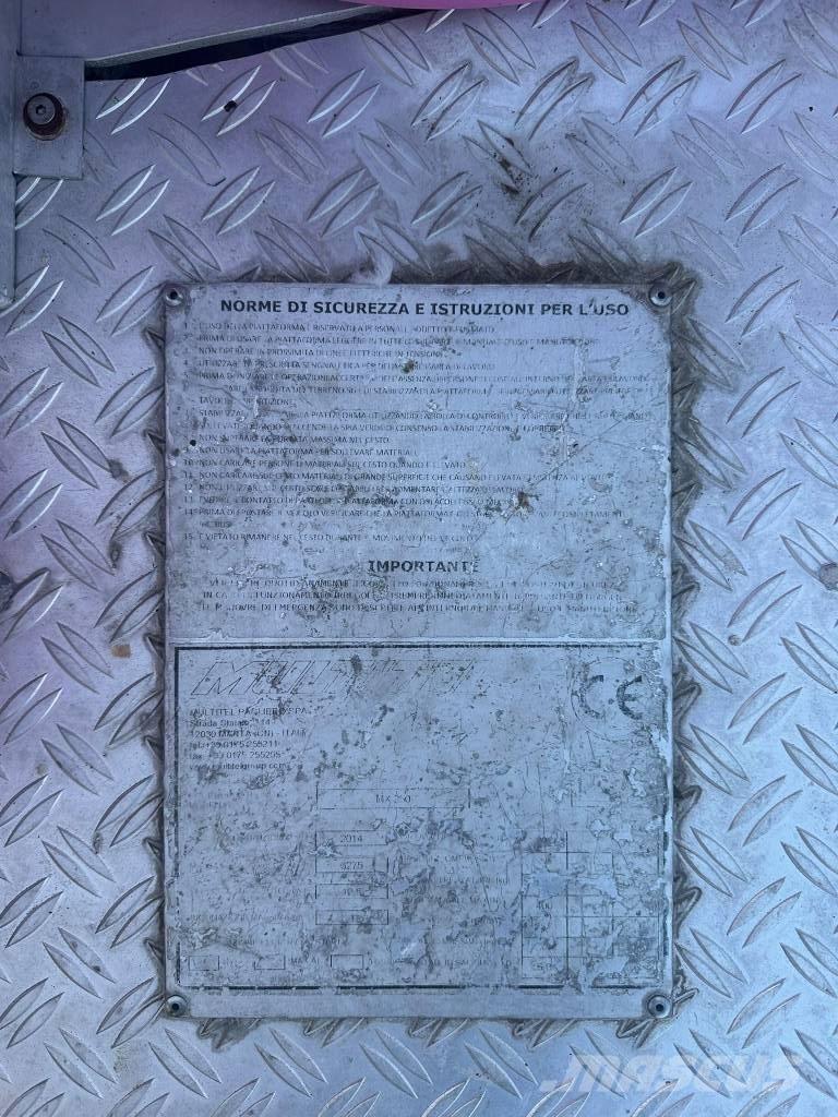 Multitel MX 250 Truck mounted aerial platforms