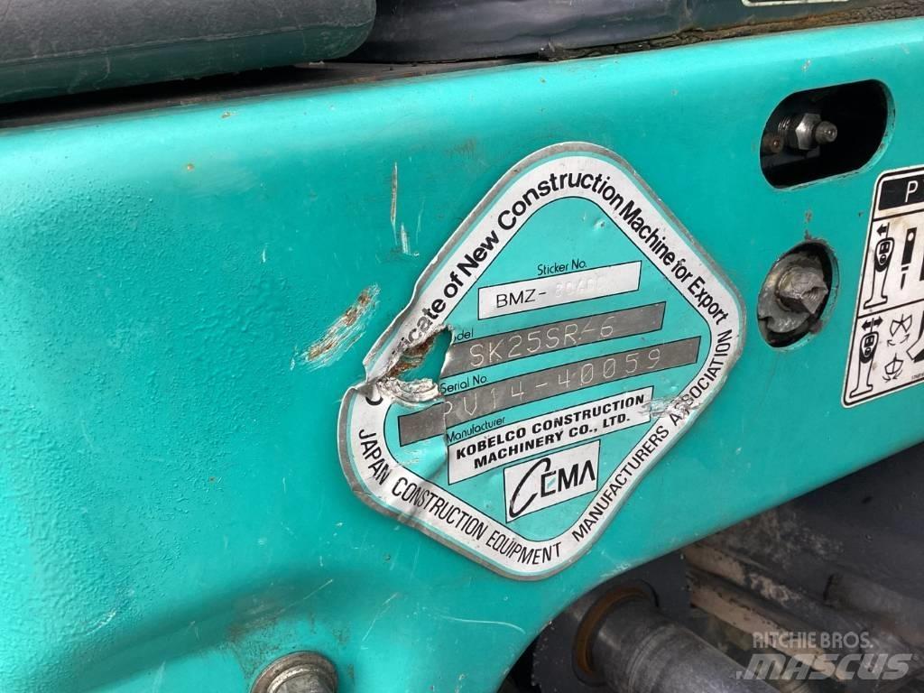 Kobelco SK25SR-6 Mini excavators < 7t