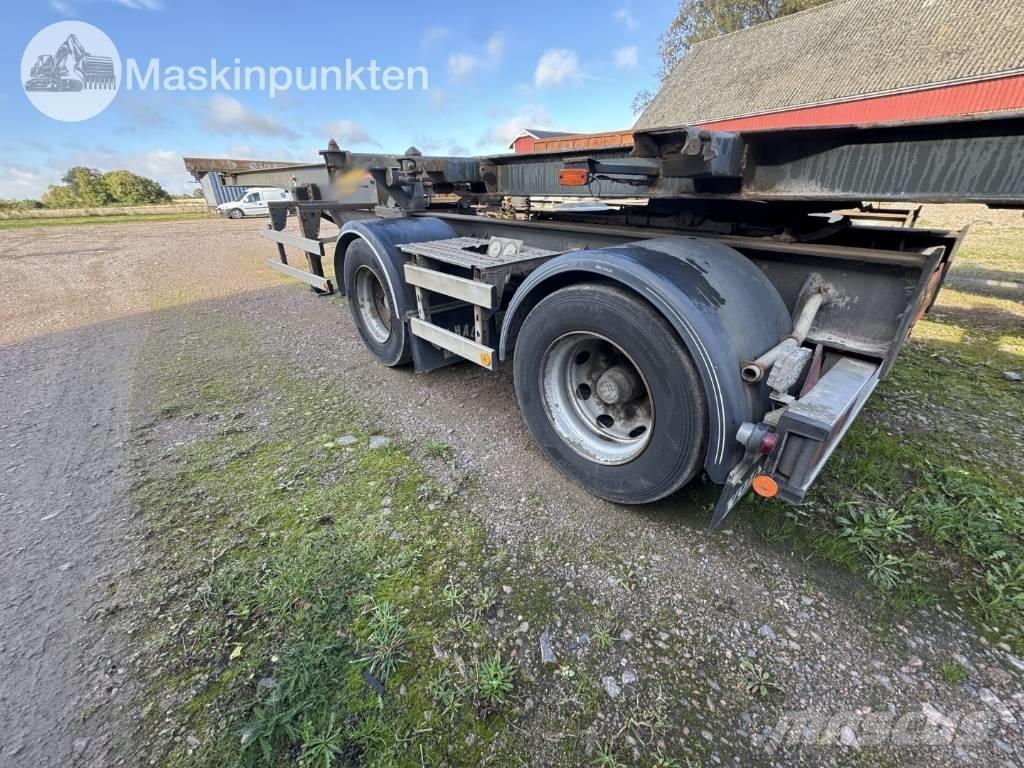 KT Tjörn Linktrailer Containerframe/Skiploader semi-trailers