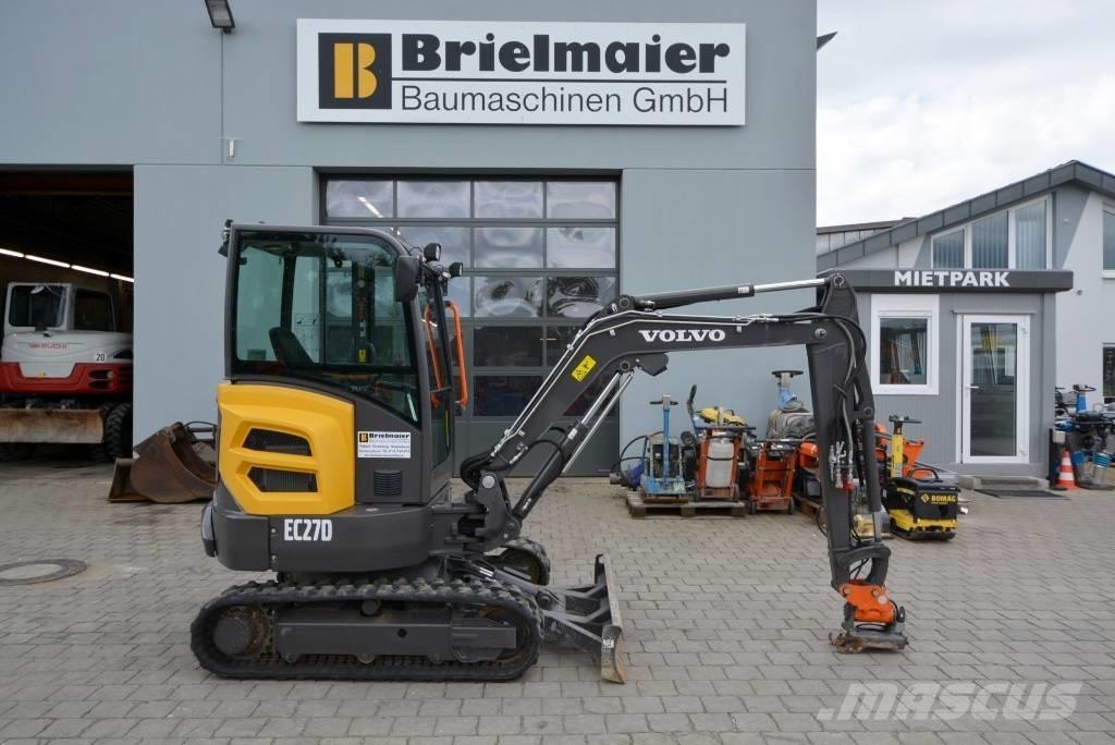 Volvo EC 27 D Mini excavators < 7t