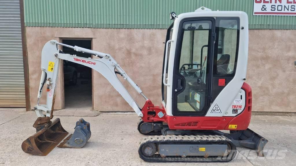 Takeuchi TB 216 A Mini excavators < 7t