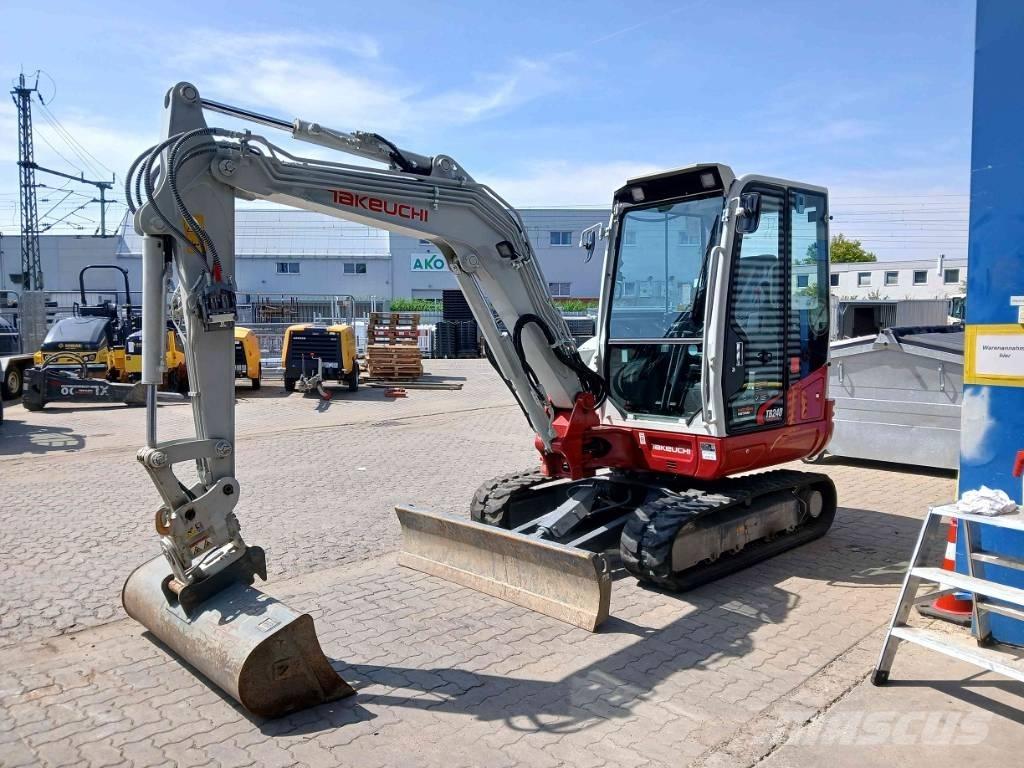 Takeuchi TB 240 DPF Mini excavators < 7t