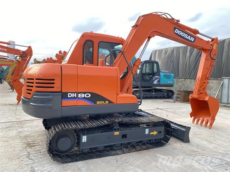 Doosan DH 80 Mini excavators < 7t