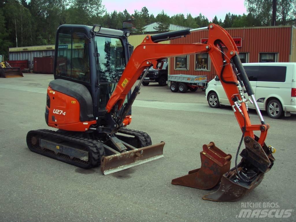 Kubota U 27-4 Mini excavators < 7t