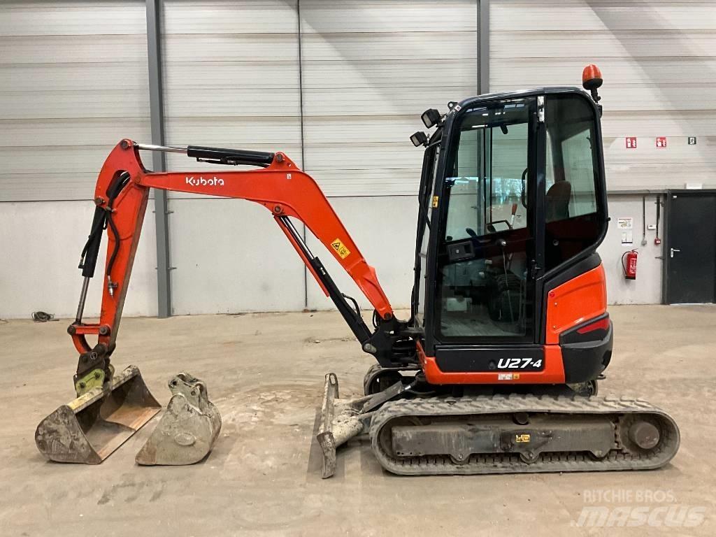 Kubota U 27-4 Mini excavators < 7t