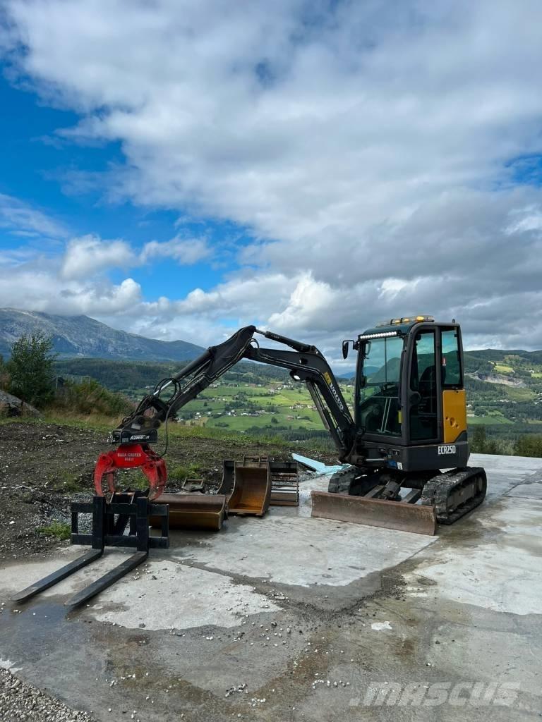 Volvo ECR25D Mini excavators < 7t