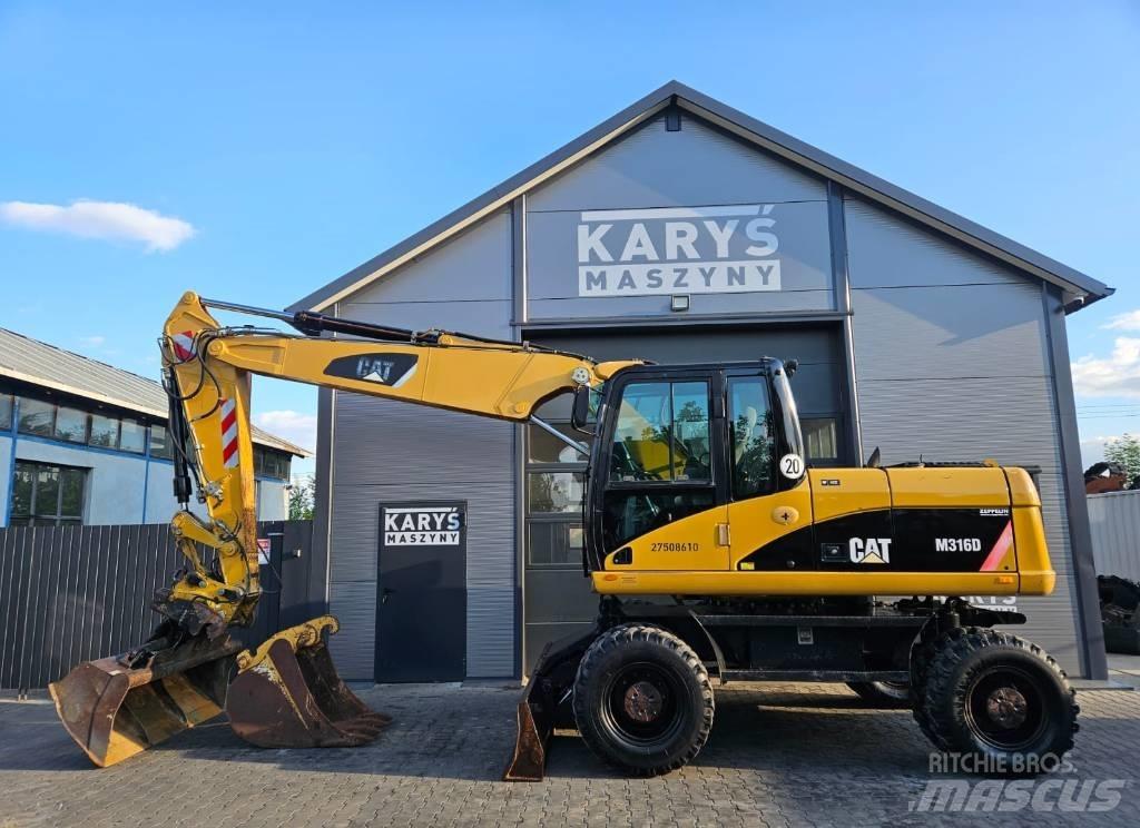 CAT 316D Wheeled excavators