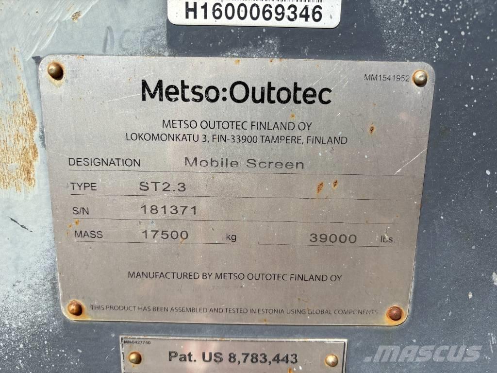 Metso ST2.3 Screeners
