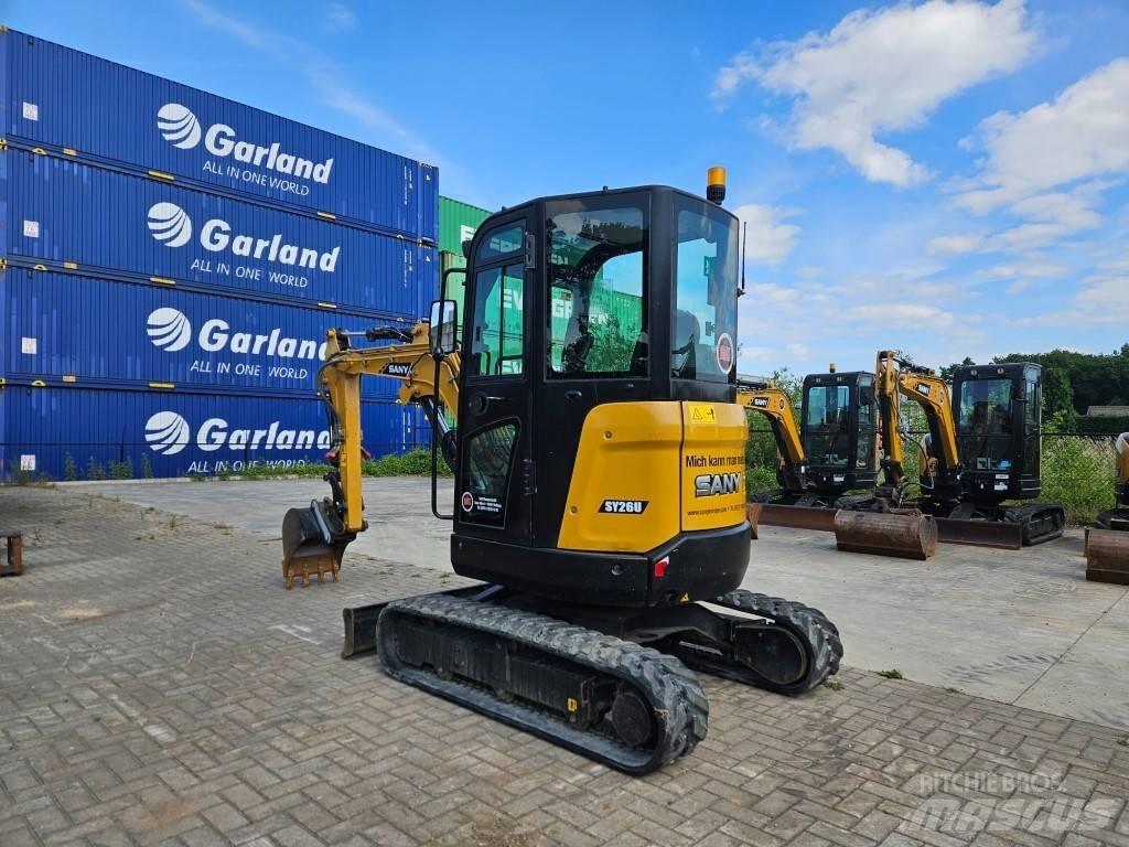 Sany SY 26 U Mini excavators < 7t