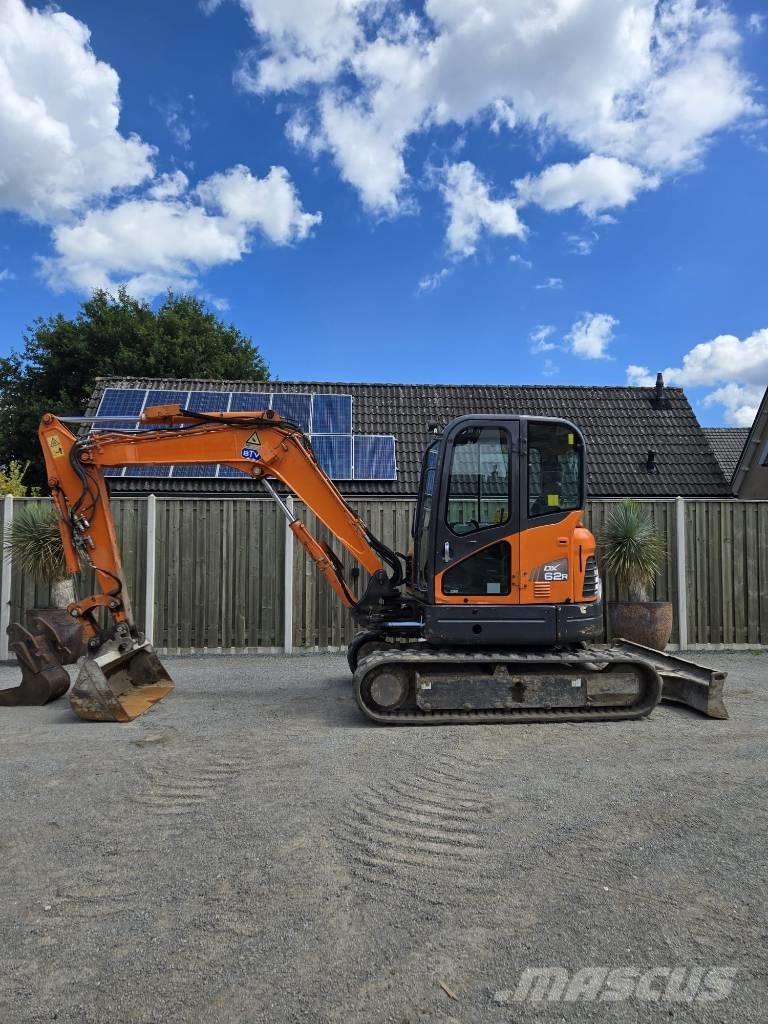 Doosan DX 62 R Mini excavators < 7t