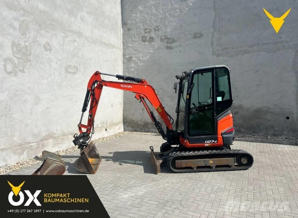 Kubota U 27-4 Mini excavators < 7t