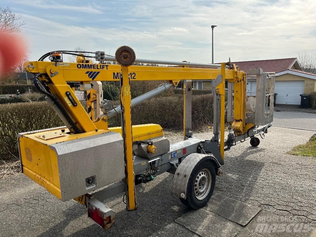 Omme Mini 12 EBJ Trailer mounted aerial platforms