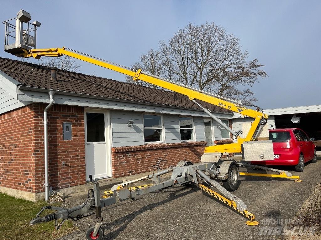 Omme Mini 12 EBJ Trailer mounted aerial platforms
