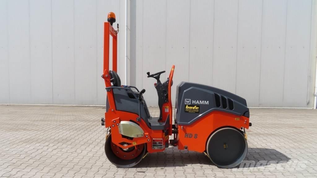 Hamm HD8 VV Twin drum rollers