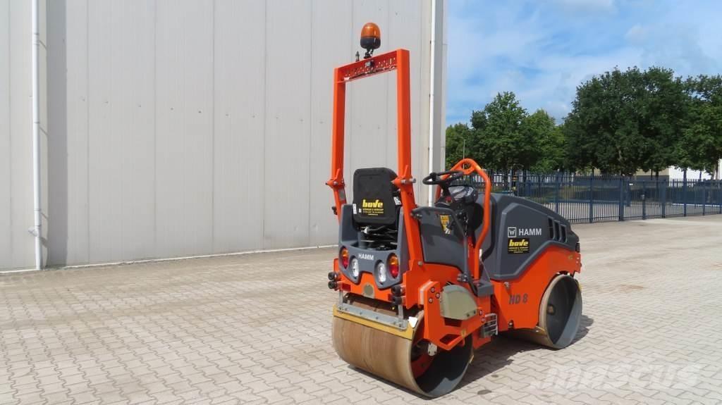Hamm HD8 VV Twin drum rollers