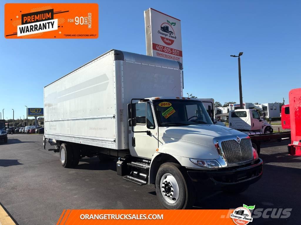 International 4300 Van Body Trucks