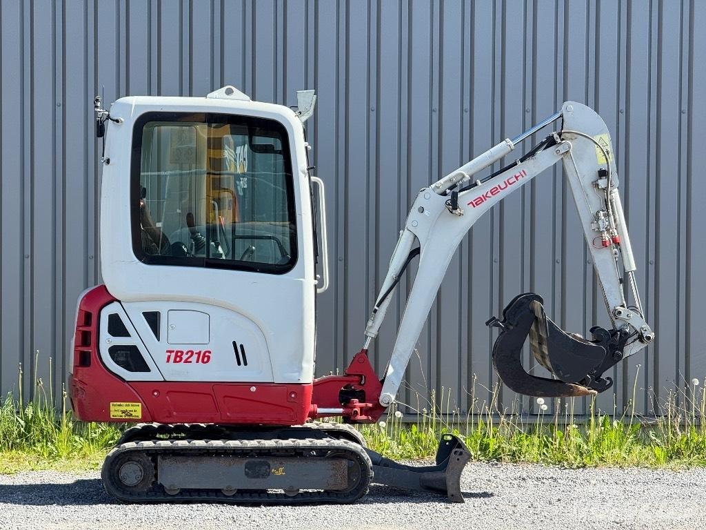 Takeuchi TB 216 Mini excavators < 7t