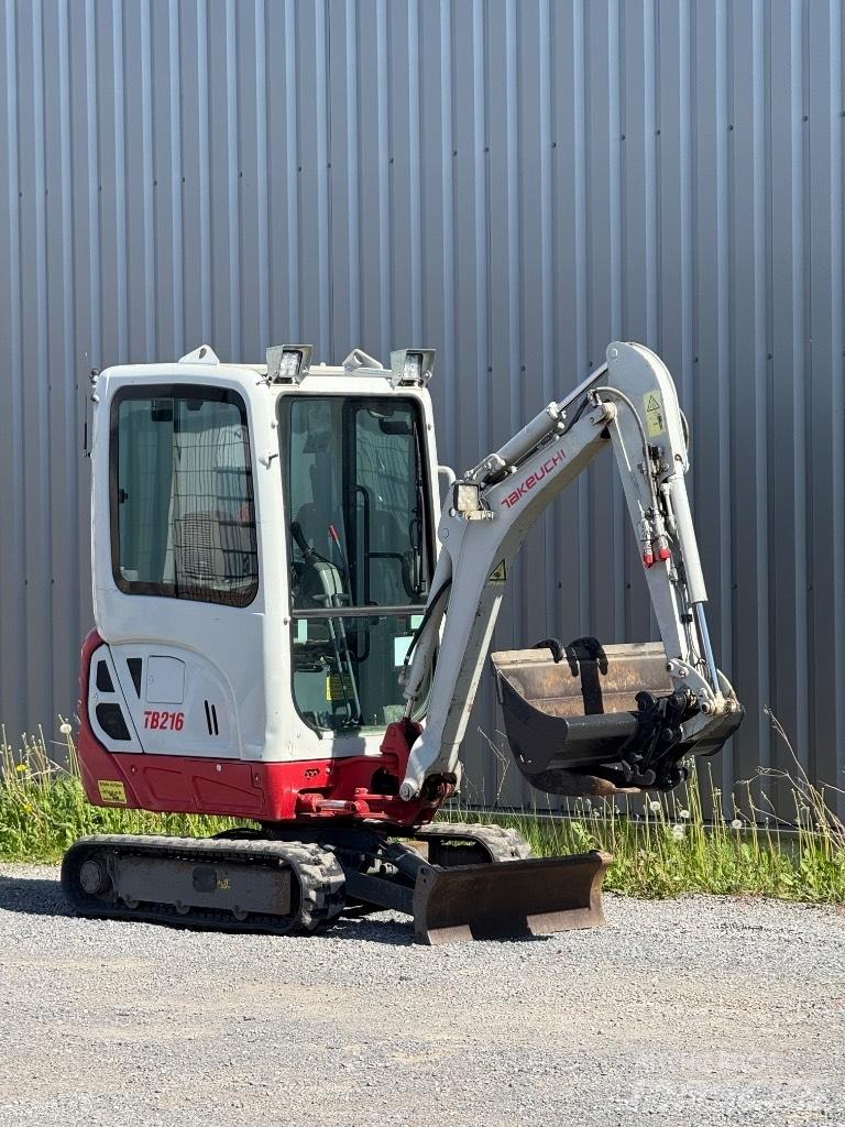 Takeuchi TB 216 Mini excavators < 7t