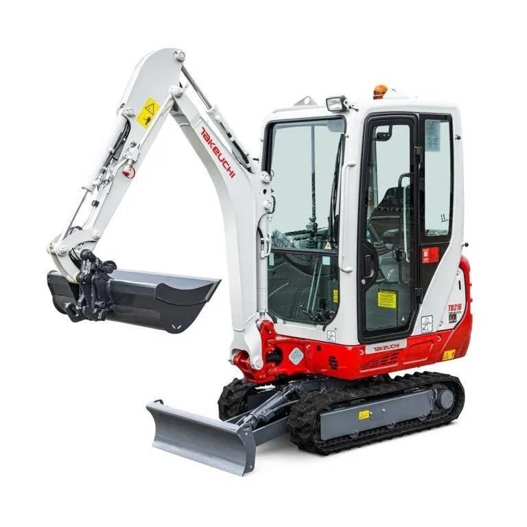 Takeuchi TB216 Mini excavators < 7t