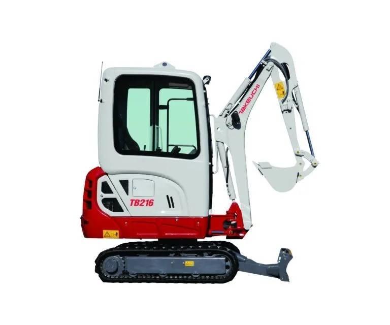 Takeuchi TB216 Mini excavators < 7t