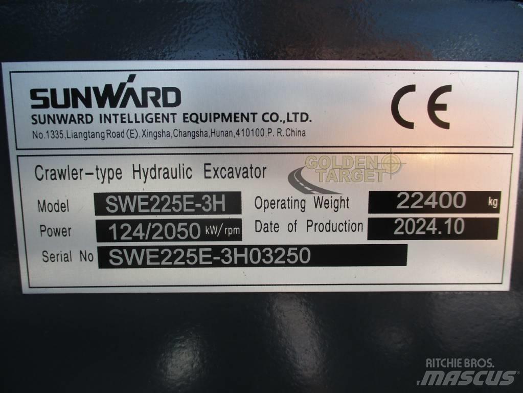 Sunward SWE 225E-3H Crawler excavators