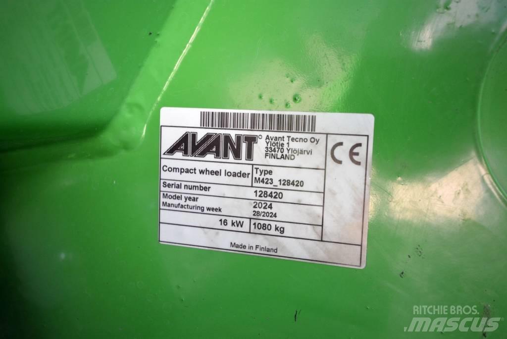 Avant 423 Mini loaders