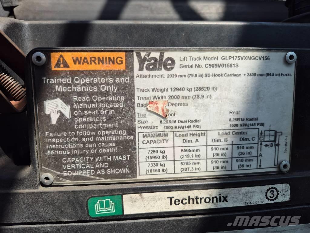 Yale GLP175VXNGCV156 Other
