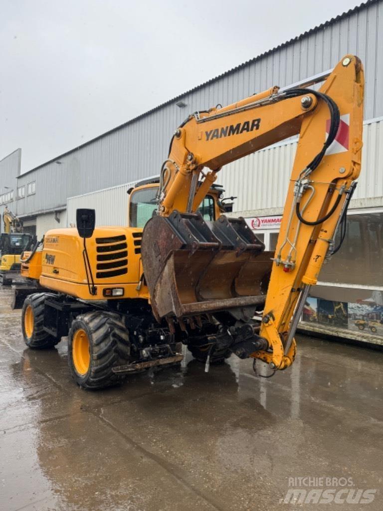 Yanmar B95W (40496) Wheeled excavators