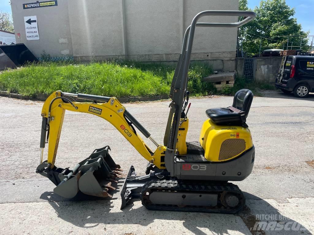 Wacker Neuson 803 Mini excavators < 7t